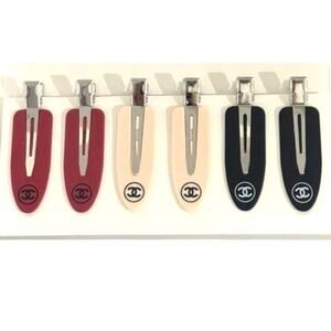NEW CHANEL Beauty Hair Clips Set Accessory GWP